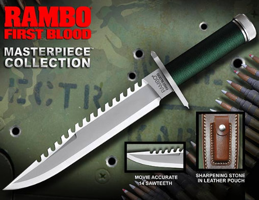 Rambo 1: Rambo Messer - Masterpiece Collection, Messer von HCG