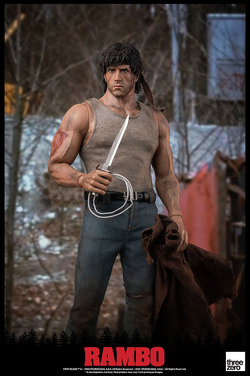 Rambo 1: John Rambo, 1/6 Figur von ThreeZero