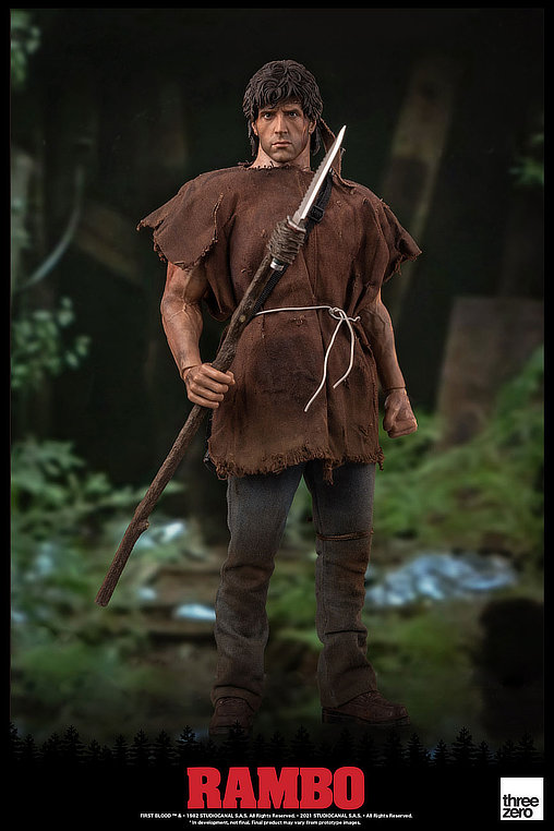 Rambo 1: John Rambo, 1/6 Figur von ThreeZero