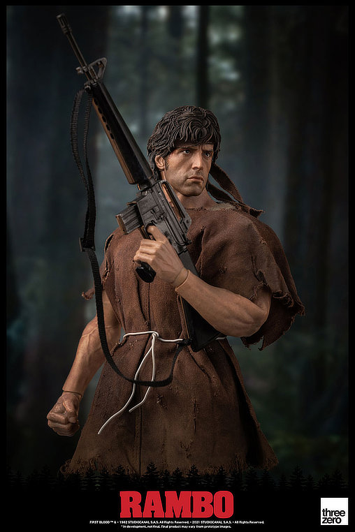 Rambo 1: John Rambo, 1/6 Figur von ThreeZero