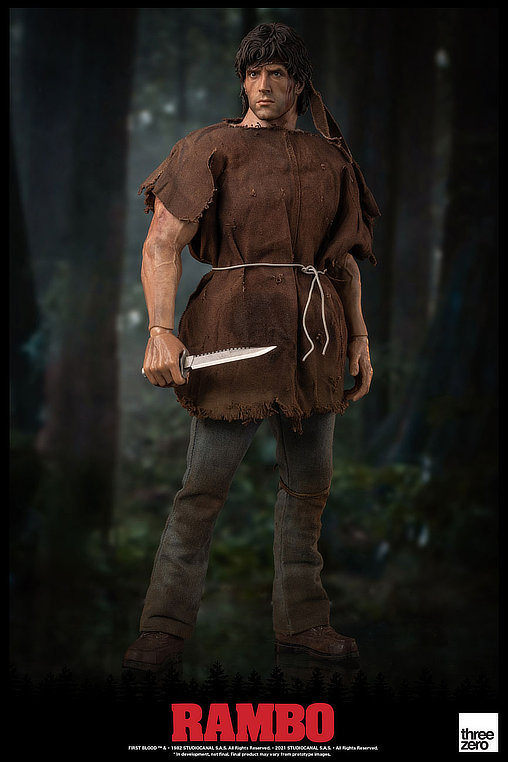 Rambo 1: John Rambo, 1/6 Figur von ThreeZero