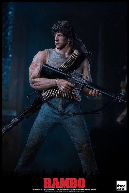 Rambo 1: John Rambo, 1/6 Figur von ThreeZero