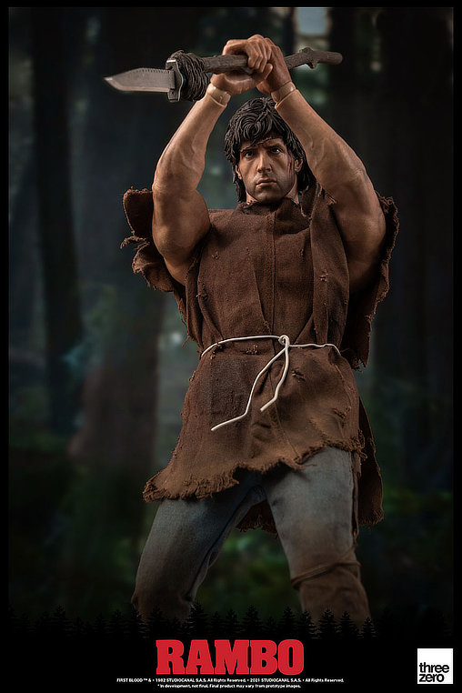 Rambo 1: John Rambo, 1/6 Figur von ThreeZero