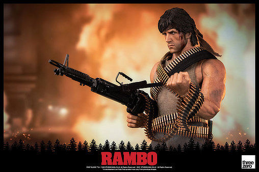 Rambo 1: John Rambo, 1/6 Figur von ThreeZero