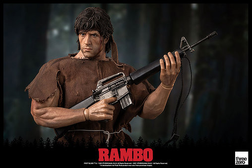 Rambo 1: John Rambo, 1/6 Figur von ThreeZero