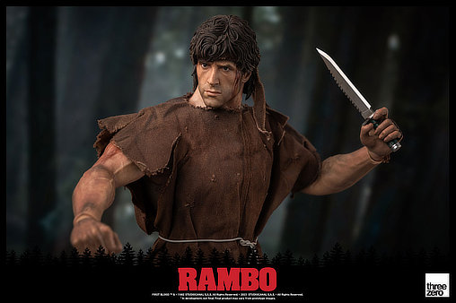 Rambo 1: John Rambo, 1/6 Figur von ThreeZero
