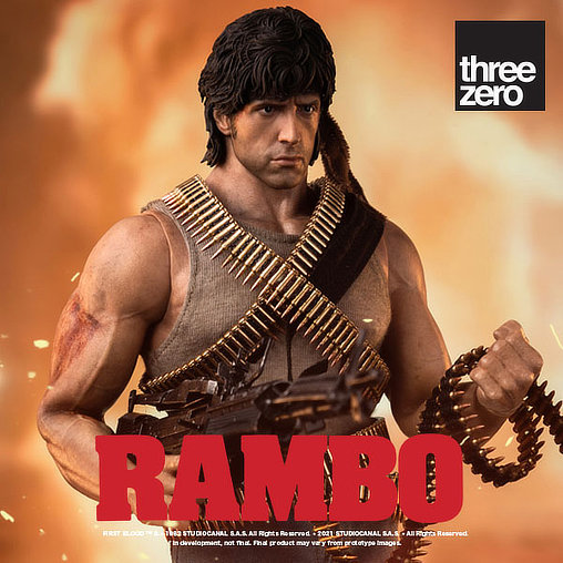 Rambo 1: John Rambo, 1/6 Figur von ThreeZero
