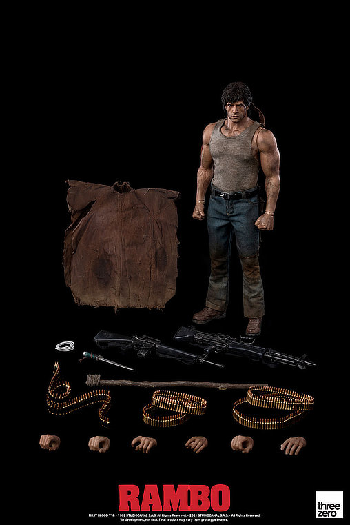 Rambo 1: John Rambo, 1/6 Figur von ThreeZero