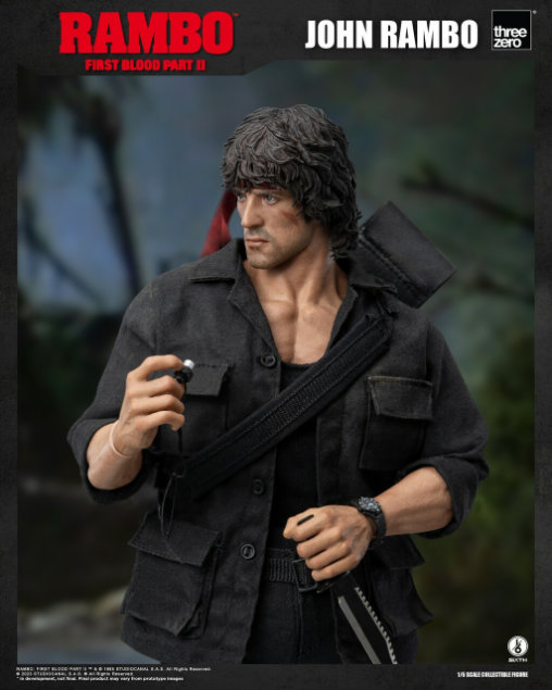 Rambo 2: John Rambo, 1/6 Figur von ThreeZero