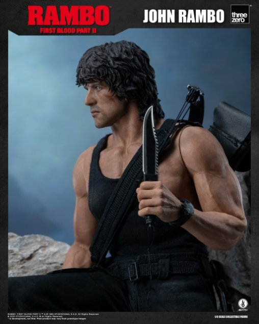 Rambo 2: John Rambo, 1/6 Figur von ThreeZero