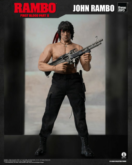 Rambo 2: John Rambo, 1/6 Figur von ThreeZero