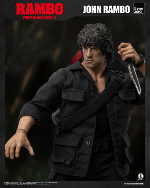 Rambo 2: John Rambo, 1/6 Figur von ThreeZero