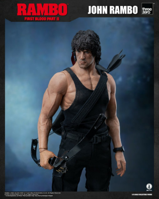 Rambo 2: John Rambo, 1/6 Figur von ThreeZero