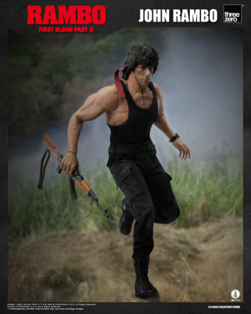 Rambo 2: John Rambo, 1/6 Figur von ThreeZero