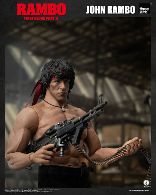 Rambo 2: John Rambo, 1/6 Figur von ThreeZero