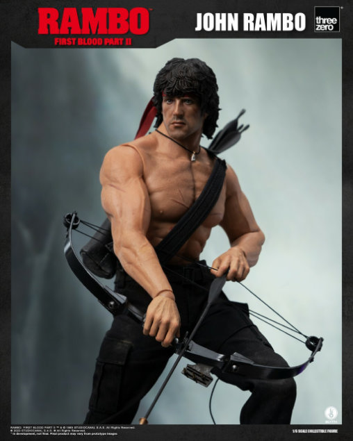 Rambo 2: John Rambo, 1/6 Figur von ThreeZero