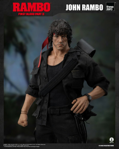 Rambo 2: John Rambo, 1/6 Figur von ThreeZero