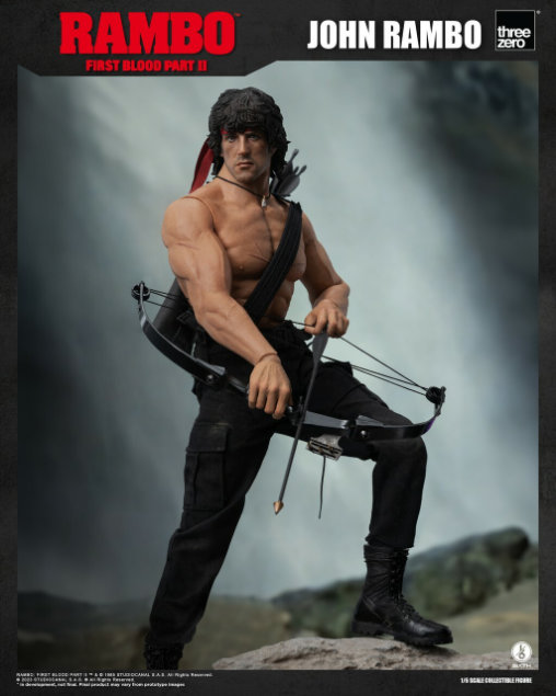 Rambo 2: John Rambo, 1/6 Figur von ThreeZero
