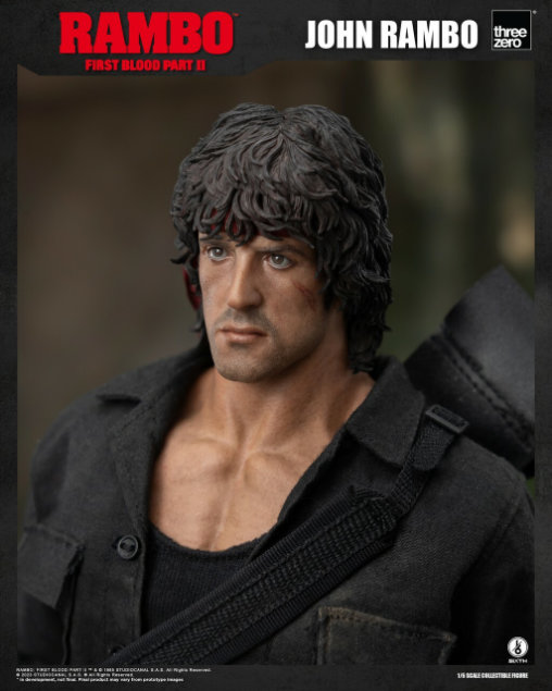Rambo 2: John Rambo, 1/6 Figur von ThreeZero