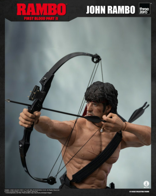 Rambo 2: John Rambo, 1/6 Figur von ThreeZero