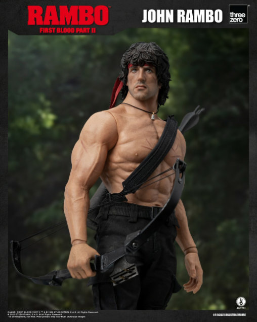 Rambo 2: John Rambo, 1/6 Figur von ThreeZero