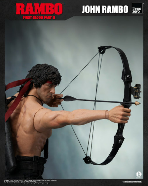 Rambo 2: John Rambo, 1/6 Figur von ThreeZero