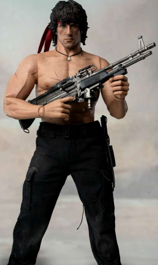 Rambo 2: John Rambo, 1/6 Figur von ThreeZero