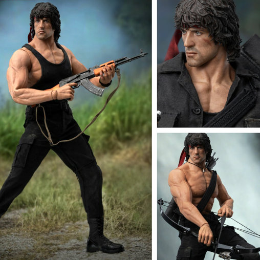 Rambo 2: John Rambo, 1/6 Figur
