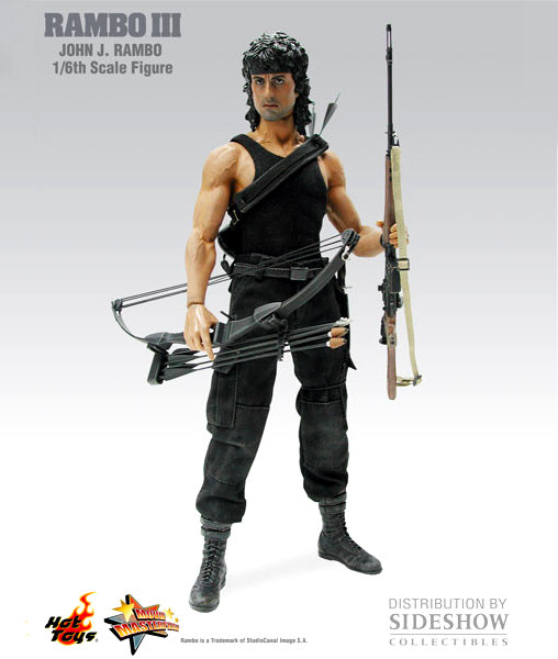 Rambo 3: John Rambo, 1/6 Figur von Hot Toys