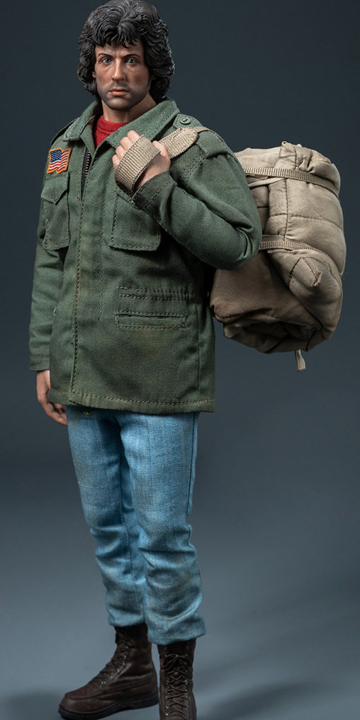 Rambo 1: John Rambo - Field Jacket, 1/6 Figur von ThreeZero