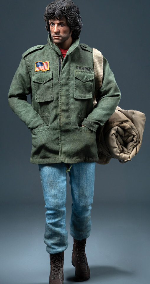 Rambo 1: John Rambo - Field Jacket, 1/6 Figur von ThreeZero