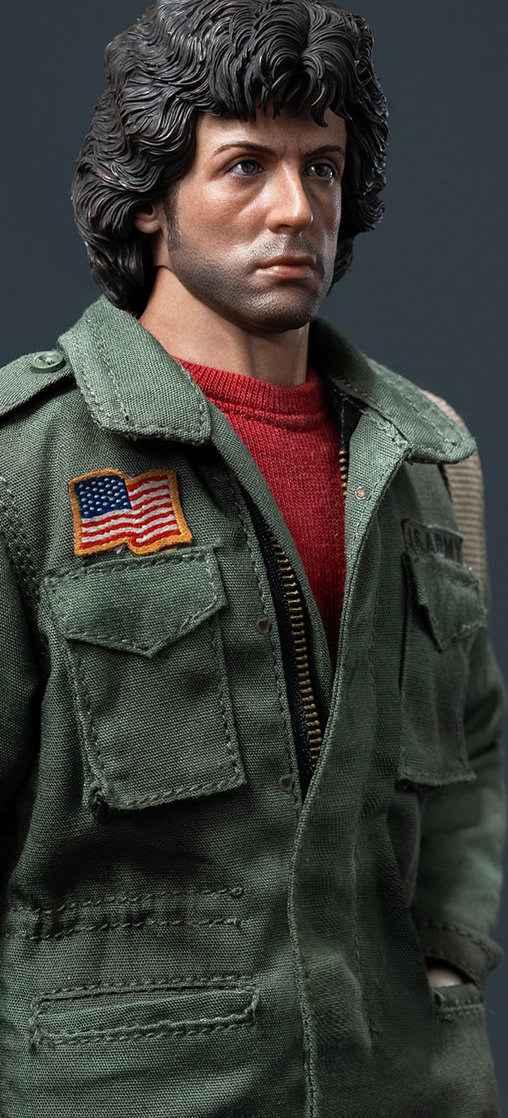 Rambo 1: John Rambo - Field Jacket, 1/6 Figur von ThreeZero