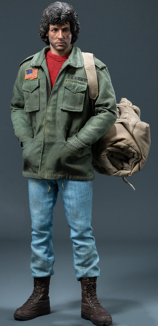 Rambo 1: John Rambo - Field Jacket, 1/6 Figur von ThreeZero