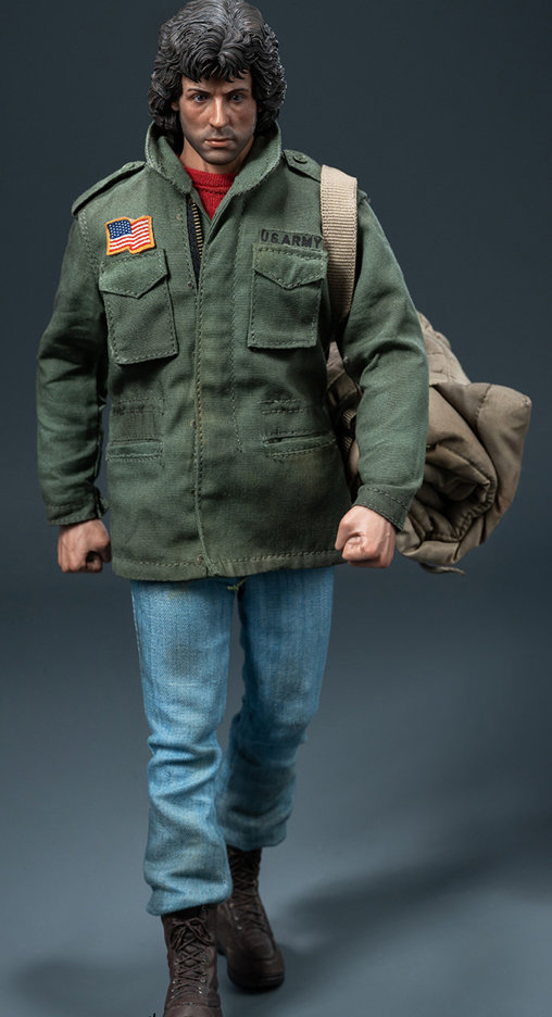 Rambo 1: John Rambo - Field Jacket, 1/6 Figur von ThreeZero