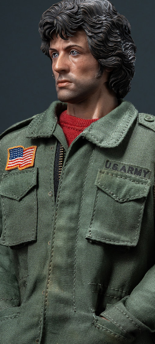 Rambo 1: John Rambo - Field Jacket, 1/6 Figur von ThreeZero