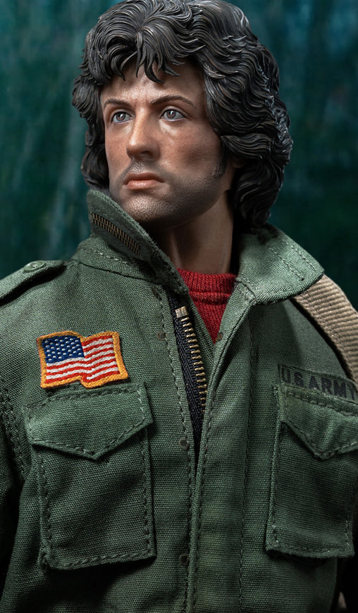 Rambo 1: John Rambo - Field Jacket, 1/6 Figur von ThreeZero