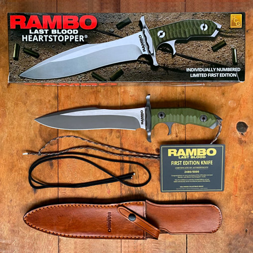 Rambo 5: Last Blood Heartstopper Messer - Limited First Edition, Messer