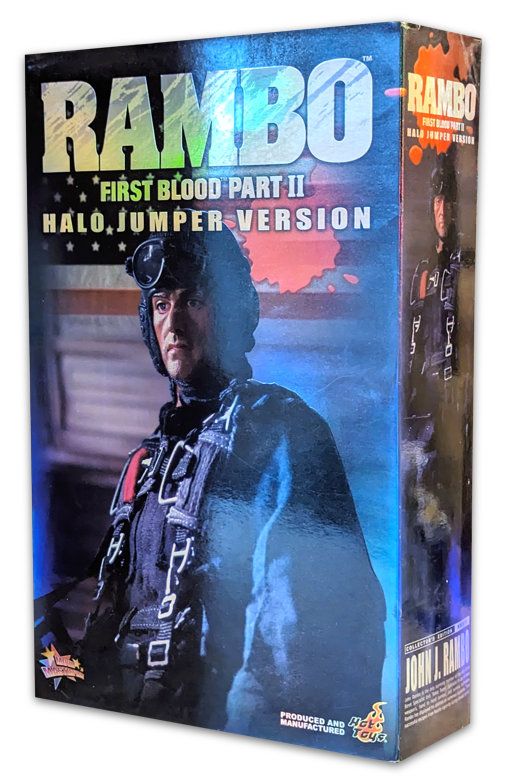 Rambo 2: Rambo - Halo Jumper Version, 1/6 Figur von Hot Toys