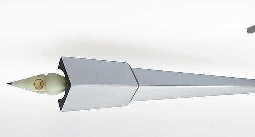 Raumpatrouille Orion: Handstrahlenwaffe HM-4, Fertig-Modell von SPACEart