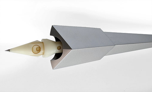 Raumpatrouille Orion: Handstrahlenwaffe HM-4, Fertig-Modell von SPACEart