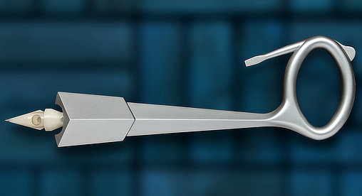 Raumpatrouille Orion: Handstrahlenwaffe HM-4, Fertig-Modell von SPACEart