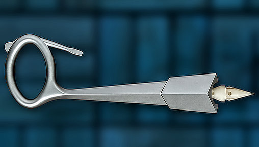 Raumpatrouille Orion: Handstrahlenwaffe HM-4, Fertig-Modell von SPACEart