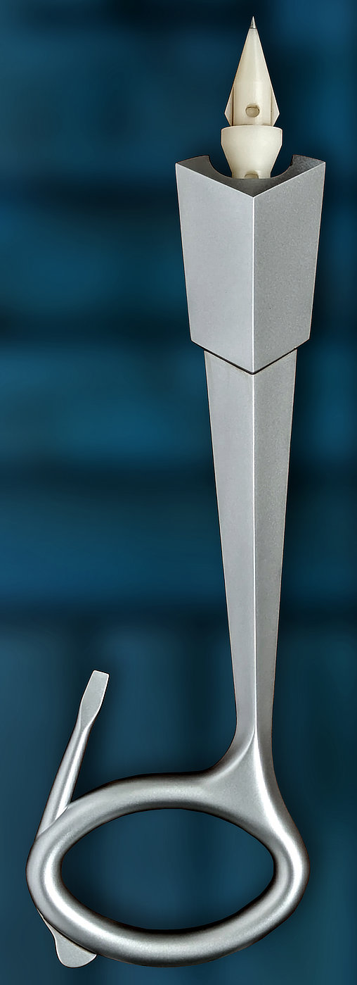Raumpatrouille Orion: Handstrahlenwaffe HM-4, Fertig-Modell von SPACEart