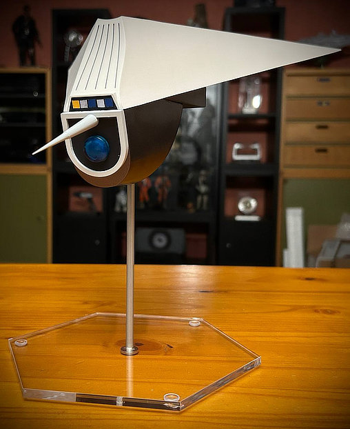 Raumpatrouille Orion: Frog Invasionsraumschiff, Fertig-Modell von SPACEart