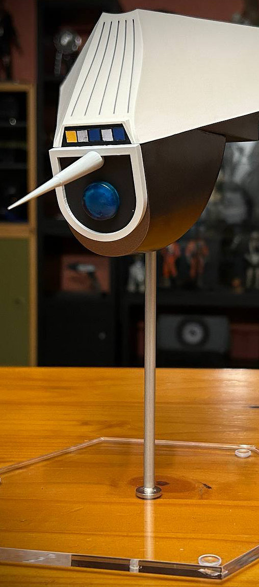 Raumpatrouille Orion: Frog Invasionsraumschiff, Fertig-Modell von SPACEart