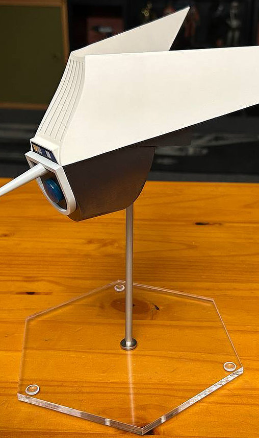 Raumpatrouille Orion: Frog Invasionsraumschiff, Fertig-Modell von SPACEart