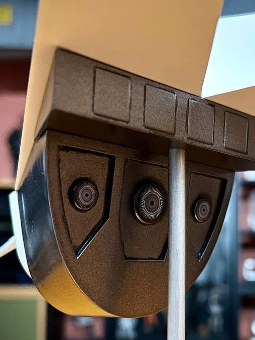 Raumpatrouille Orion: Frog Invasionsraumschiff, Fertig-Modell von SPACEart