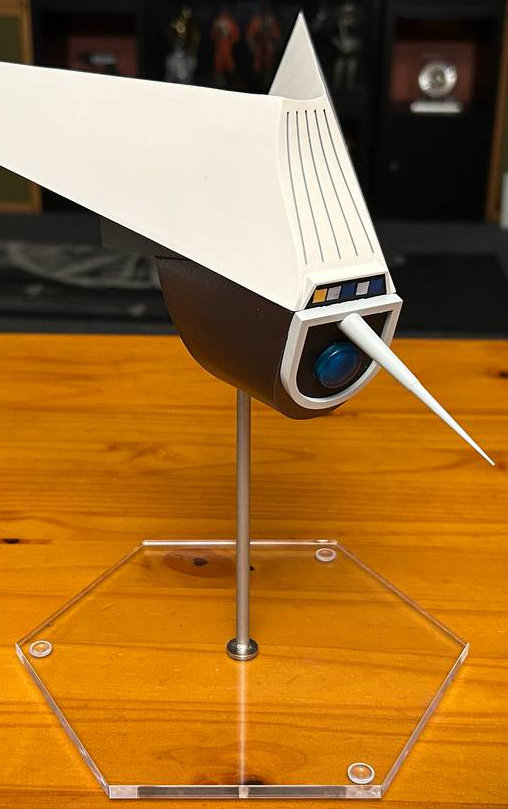 Raumpatrouille Orion: Frog Invasionsraumschiff, Fertig-Modell von SPACEart