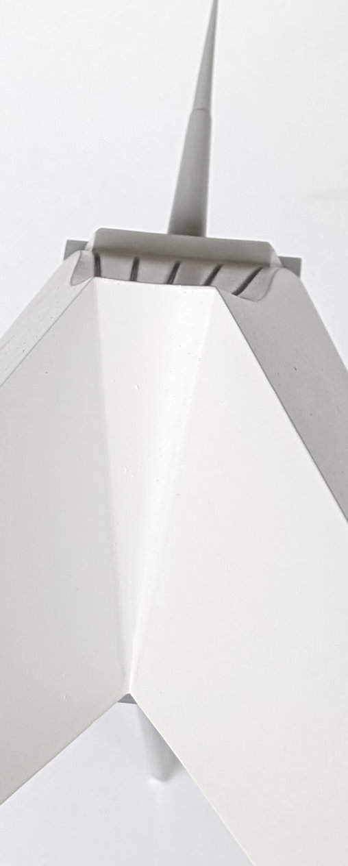 Raumpatrouille Orion: Frog Invasionsraumschiff, Fertig-Modell von SPACEart