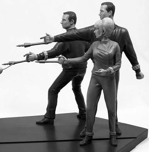 Raumpatrouille Orion: Crew vs. Robot Diorama, Diorama von Strauss